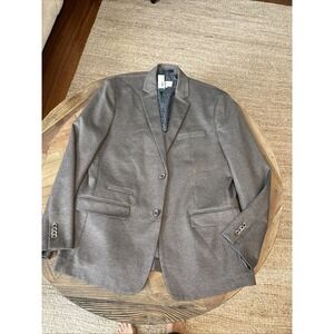 7 Diamonds Mens Newport Blazer Sport Coat Brown Comfort Stretch  Casual XL NWT